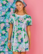 NWT Lilly Pulitzer Salem Shift Romper, Starlight Navy Lydia Lion, Size NWT Lilly Pulitzer Salem Shift Romper, Starlight Navy Lydia Lion, Size - Image 1