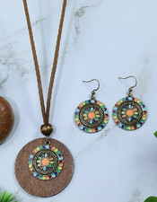 Fashion Jewelry Set - Necklace With Matching Earrings S39 