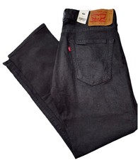 LEVI'S MENS 501 STRETCHT STRAIGHT LEG BUTTON FLY JEANS 36 X 32