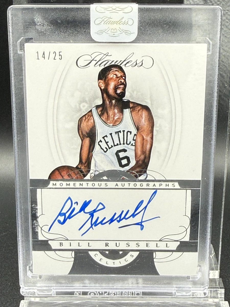 Bill Russell Autographed Basketball Trading Cards for sale | eBay