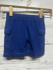 Size 18-24m Kickee Pants Bamboo Cargo Shorts - Flag Blue - New With Tags
