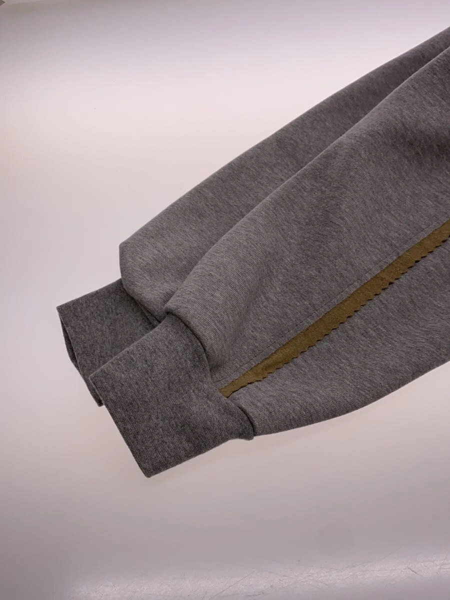 UNDERCOVER Felpa con cappuccio e zip sottocoperta poliestere grigio UC2D1801 usata