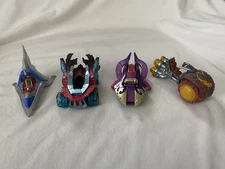 Skylander Vehicles Lot Of Four burn cycle spatter splasher hot streak sky slicer