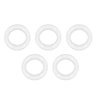 5St Silikon O-Ring VMQ Versiegelung Dichtring 11mm AD 7mm ID 2mm Breite Weiß