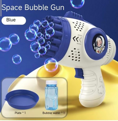 Bubble gun handheld automatic 32 holes gatling bubble blower!