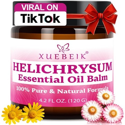Helichrysum Balm - Natural Soothing Hydrating Salve with Helichrysum Oil for Thi