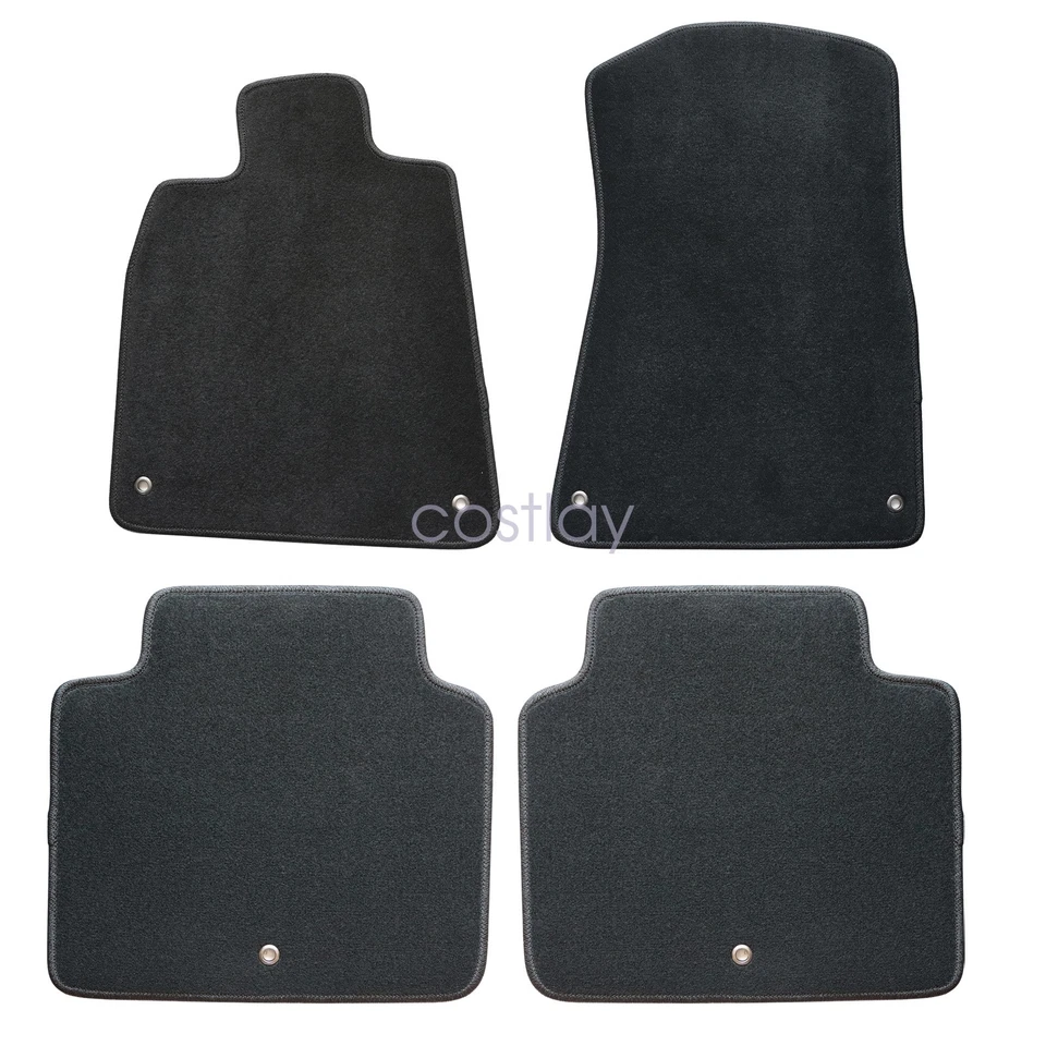 Fits 2006-2011 Lexus GS300 GS350 GS460 Front Rear FLOOR MATS Carpet Velour - Image 4 of 4