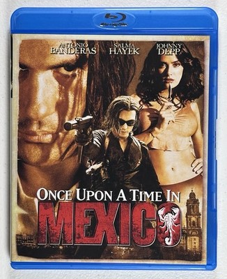 Once Upon a Time in Mexico (Blu-ray, 2011) Robert Rodriguez, Johnny Depp