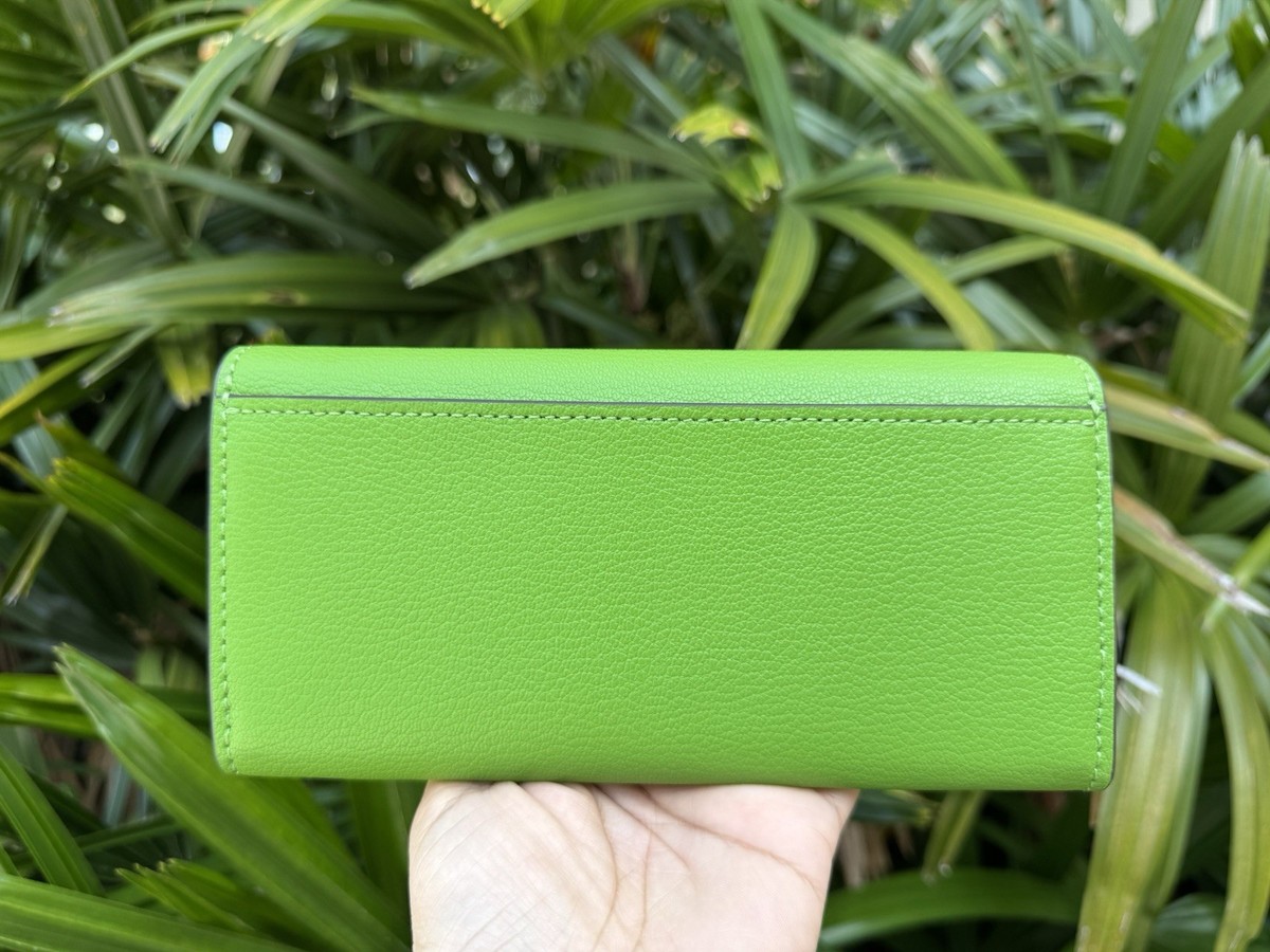 MICHAEL KORS JET SET HAMILTON LG FLAP ENVELOPE CONTINENTAL JUNGLE
