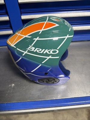 Briko Blue CSI  Ski Helmet Size L 58  Made in Italy Unisex!