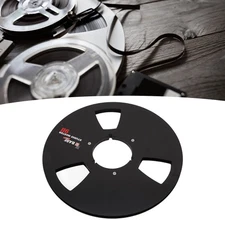 1/4 10 Inch Empty Tape Reel Aluminum Alloy Reel Tape Recorder Accessory