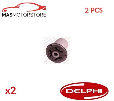 HINTERACHSLAGER GUMMILAGER HINTEN DELPHI TD793W 2PCS I NEU OE QUALITÄT