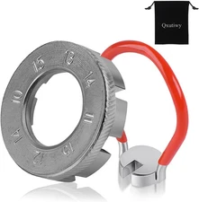 Spoke Wrench - Hardened Bike Spoke Wrench, Spoke Rim Tool For Bike Wheel Tension