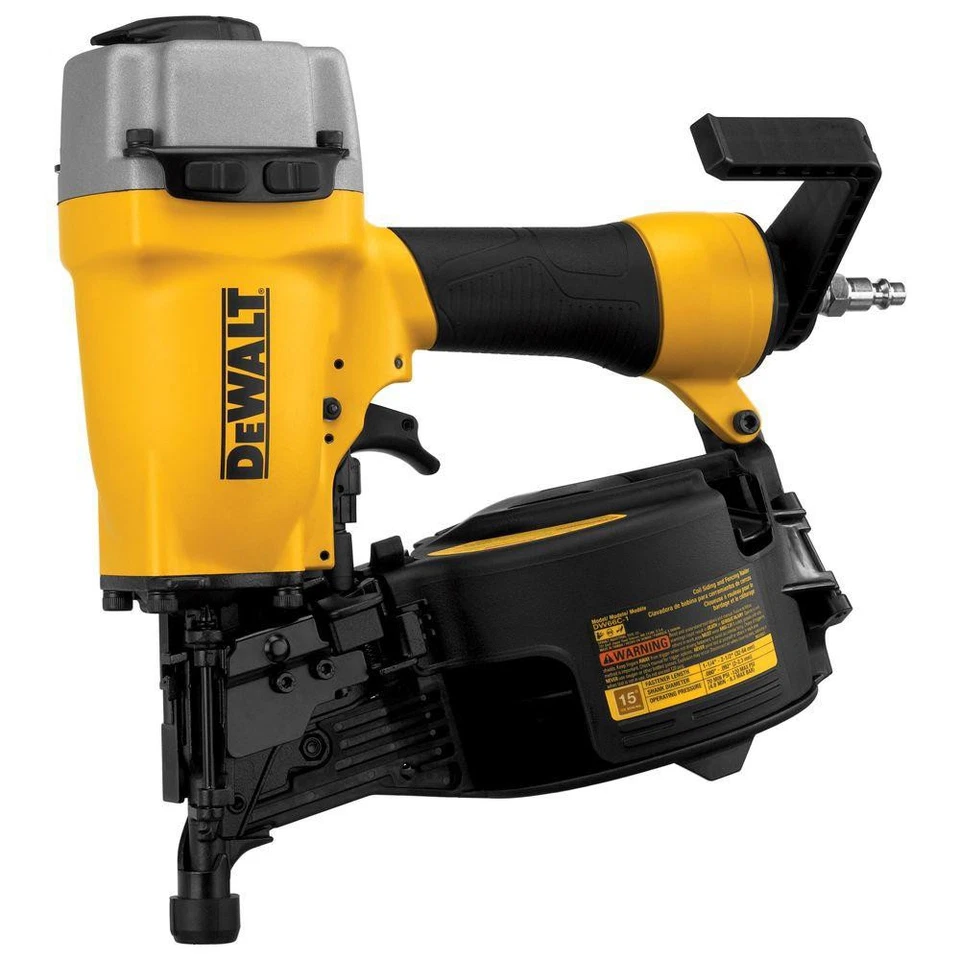 Clavadora neumática de revestimiento de bobina DEWALT DW66C-1R 15 grados 2-1/2" certificada restaurada