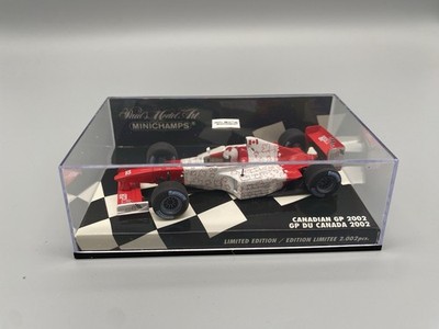 Minichamps F1 1:43 Canadian Event Car 2002 Lim. 2002 pcs. Modell