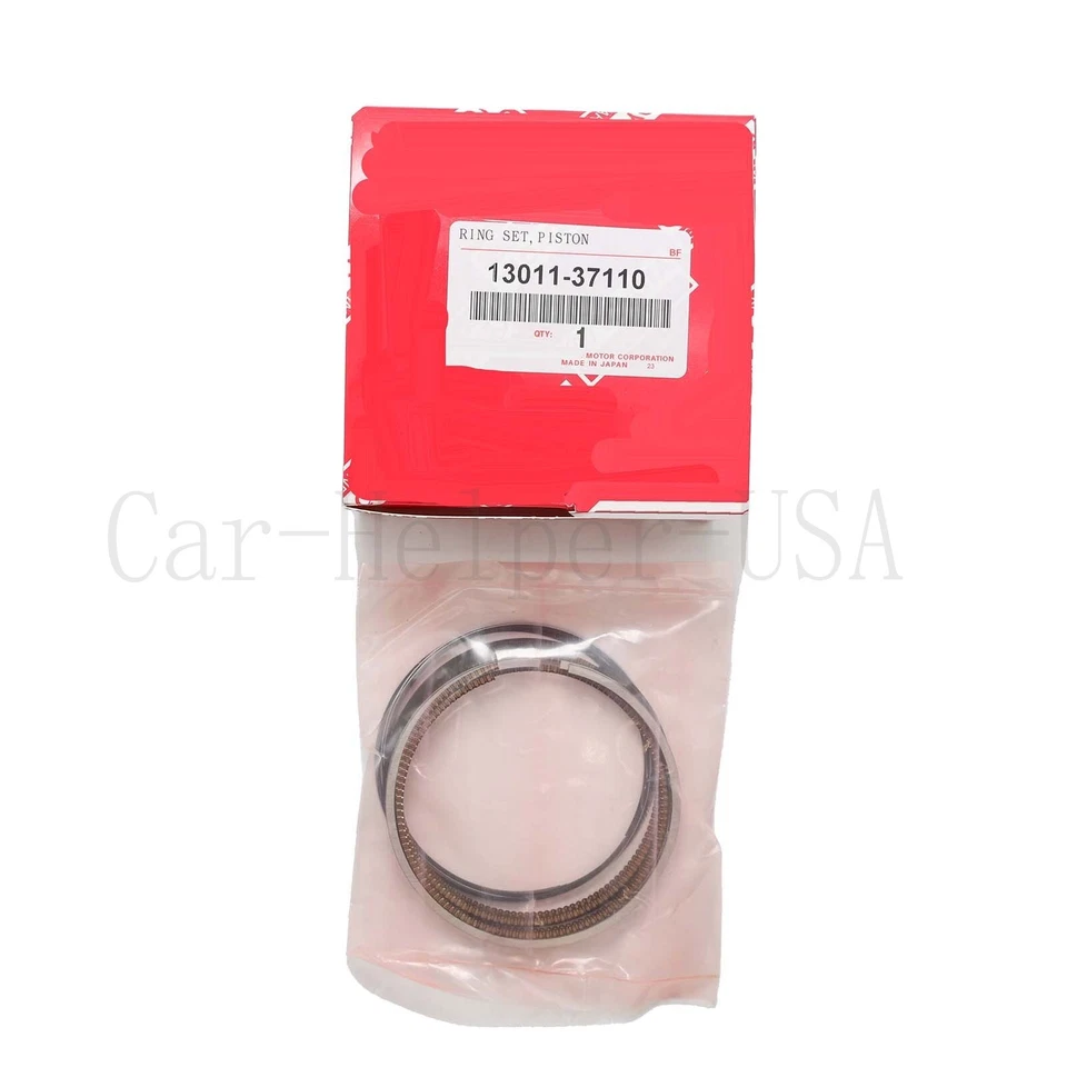 OEM 13011-37110 Piston Rings SET For 2010-2015 Toyota Prius Auris Lexus CT200h Foto 2 de 4