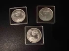 3 oz Silver Total - 3 x 1 oz Generic Silver Round(Provident Metals Emoji series)