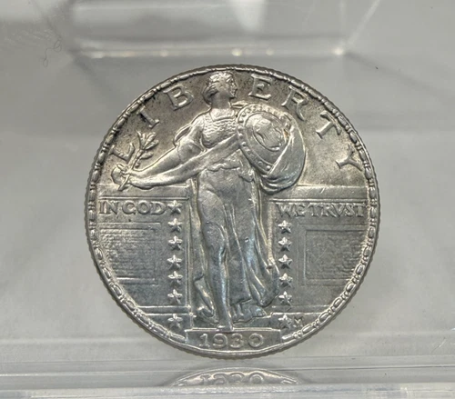 1930 STANDING LIBERTY QUARTER 25C MINT STATE MS TYPE 2