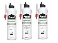 Ponal Fugen-Leim Parkett & Laminat, Flasche, 3X1Kg Dichtstoff Innen