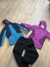 Packet Jacken / Hose Gr 134/140 Guter Zustand Crane / Jack Wolfskin