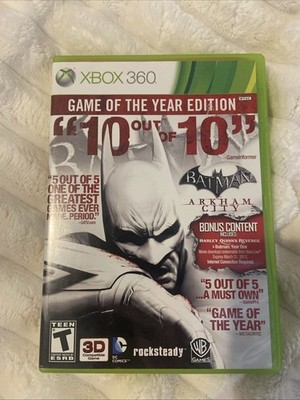 Batman: Arkham City - Game of the Year Edition Microsoft Xbox 360 cib