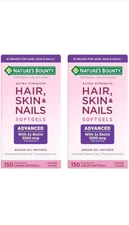 Nature's Bounty 2 PACK - Hair Skin Nails Extra Strength Biotin/Exp. 06/2026