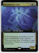 Deepfathom Echo (Extended Art) Foil 385 LCI R The Lost Caverns of Ixalan MTG