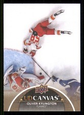 2021-22 Upper Deck UD Canvas Oliver Kylington Calgary Flames #C281