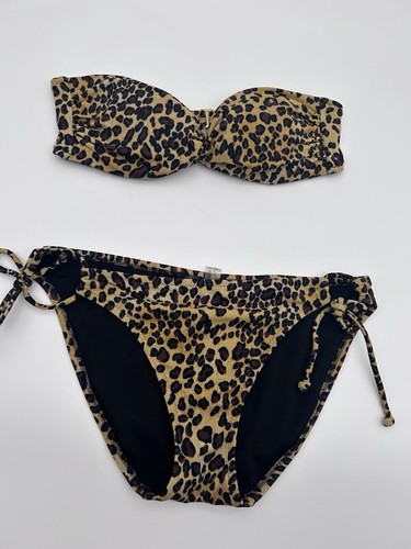 Victorias Secret Women’s Small 2 Piece Leopard Print Bikini Swimsuit