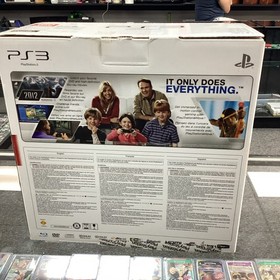 PS3 PlayStation 3 CECH-2501A 160GB Console Black New Sealed