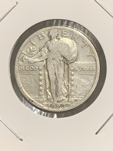 1926  Standing Liberty Quarter 90% silver 