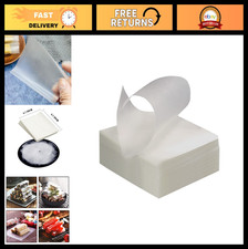 Edible Glutinous Rice Paper Sheets - 500 Pack 4.7"x4.7" for Candy  Chocolate
