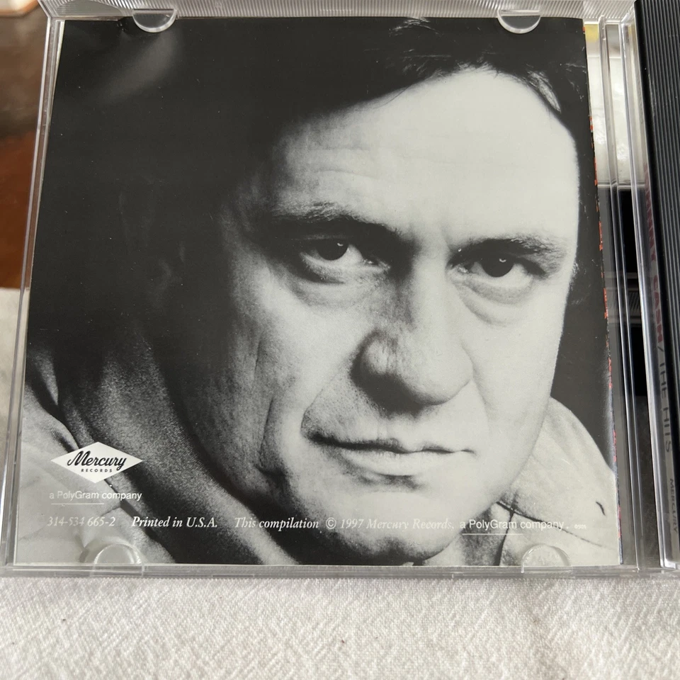 The  Hits by Johnny Cash (CD, May-1997, Mercury Nashville) bonus track - Image 3 of 4