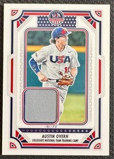 2024 - USA Baseball Stars & Stripes Austin Overn #USA-AO (MEM)