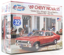 Atlantis '69 Chevrolet Nova SS 1:32 Scale Plastic Model Car Kit M2006