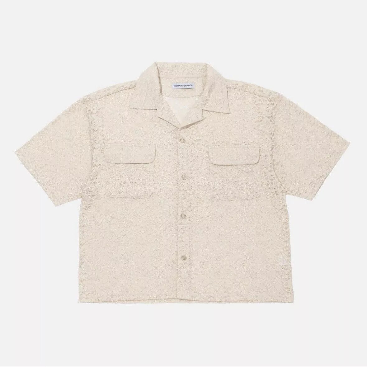 トップス No Maintenance Ley Lace Camp Shirt No Maintenance 