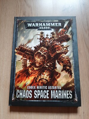 Warhammer 40k 40000 Codex Chaos Space Marines Heretic Astartes
