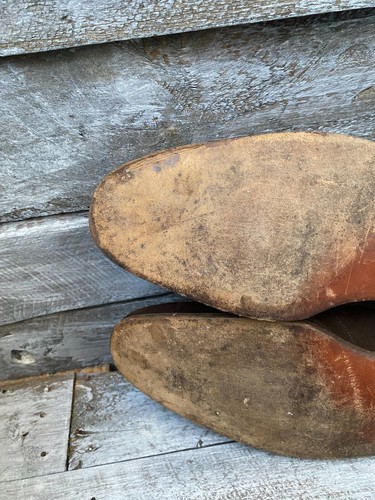 Edward Verde Chocolate Marrón Gamuza Penny Mocasines Zapatos de Vestir Reino Unido 11.5E EE. UU. 12 - Imagen 15 de 19