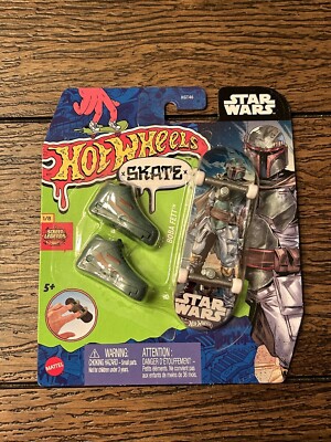 Hot Wheels Skate STAR WARS BOBA FETT Fingerboard Screen Legends 2023 New S/Free