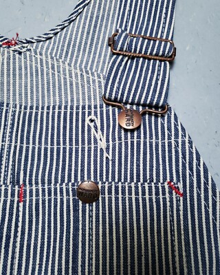 VTG 50s 60s MONTGOMERY WARD Denim OVERALLS Workwear Indigo Sz 36 X