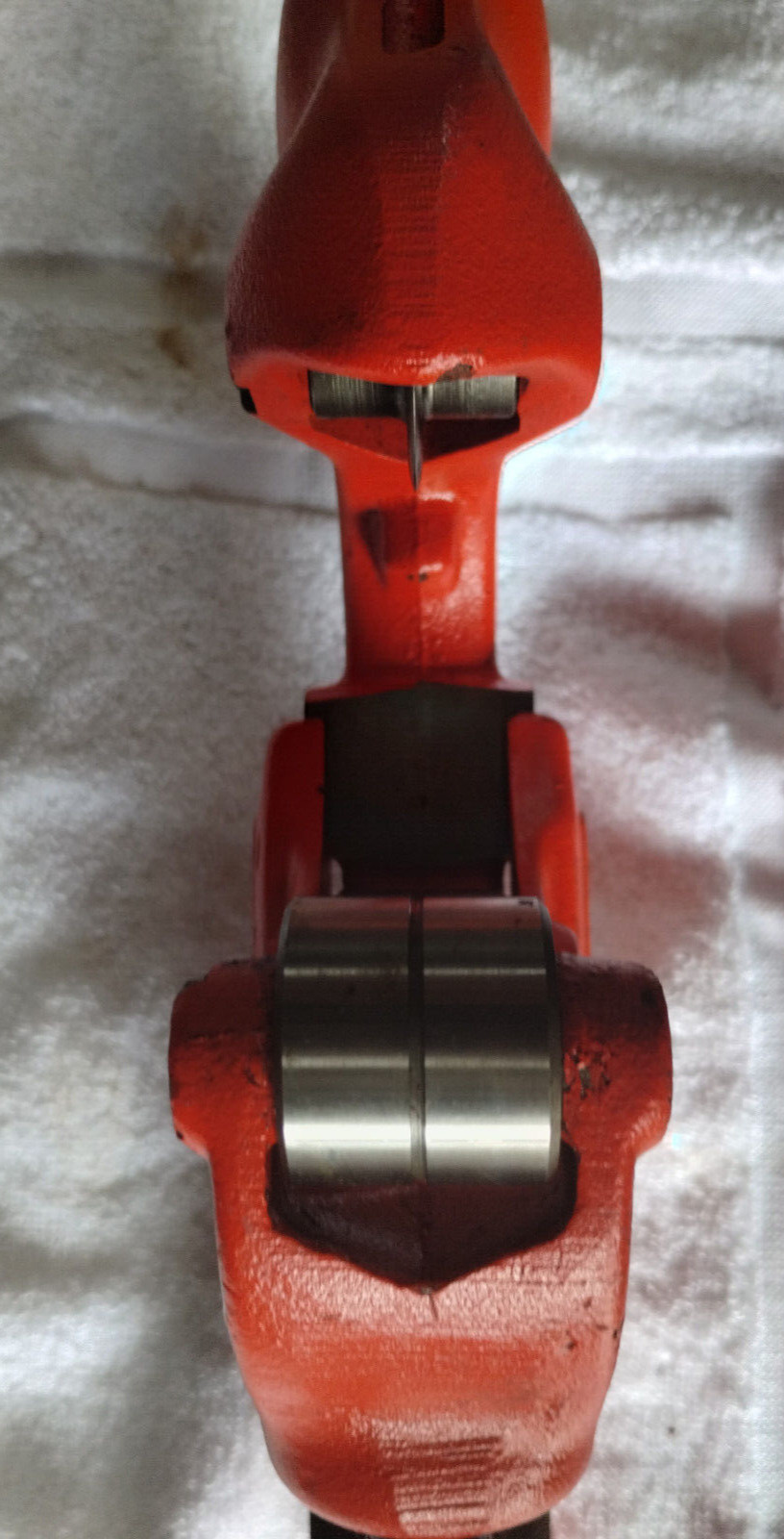 Ridgid No. 4-S Pipe Tubing Cutter 2" - 4" Capacity Made in USA 4S EXCELLENT COND
