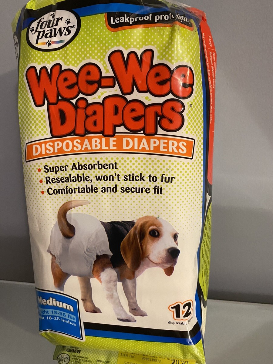 Four Paws Wee-Wee Disposable Doggie Diapers