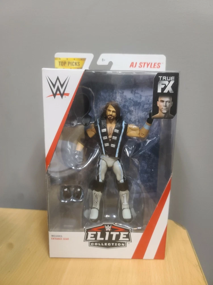 WWE Elite Mattel AJ Styles Top Picks True FX Action Figure Gft70