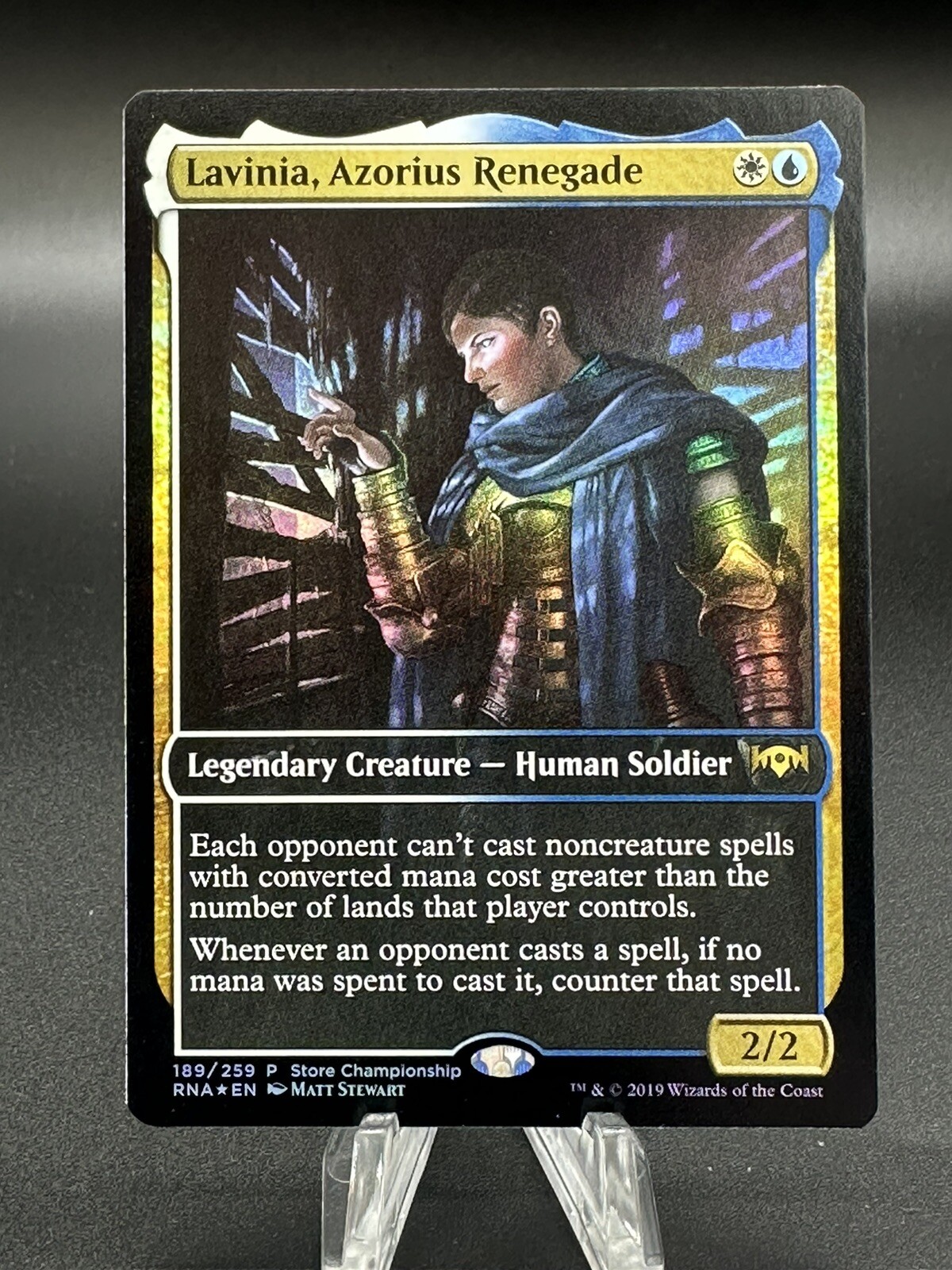 MTG, Lavinia, Azorius Renegade, Ravnica Allegiance, 189/259, Foil