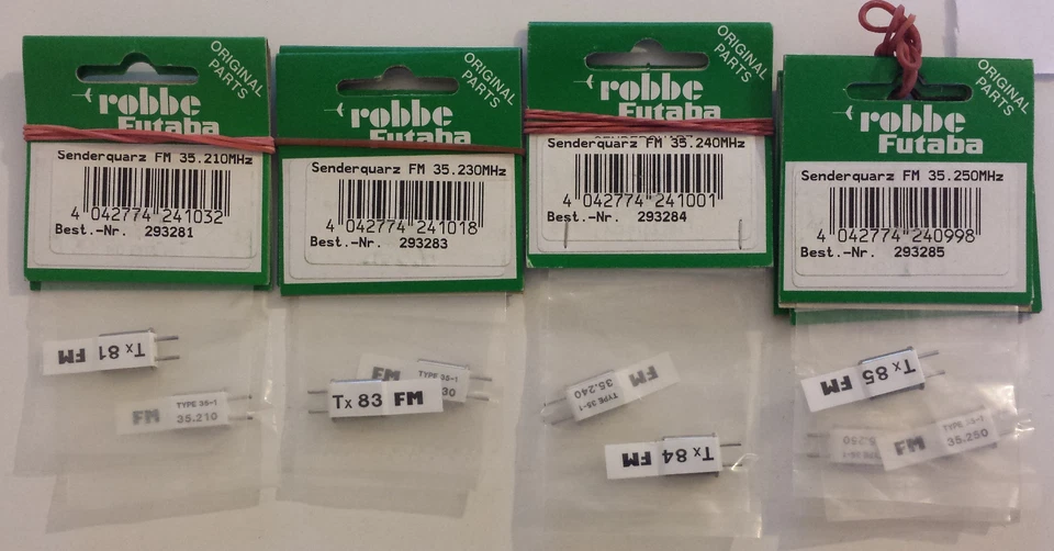 robbe Futaba B-Band Sender oder Empfänger Quarz 35MHz FM RX /TX  K281 - K284 - Bild 2 von 4