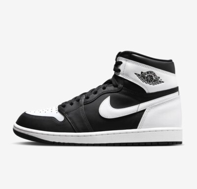 Nike Air JORDAN 1 RETRO HIGH OG BLACK/WHITE Herren Sneaker EU 42,5/43/45 Neu