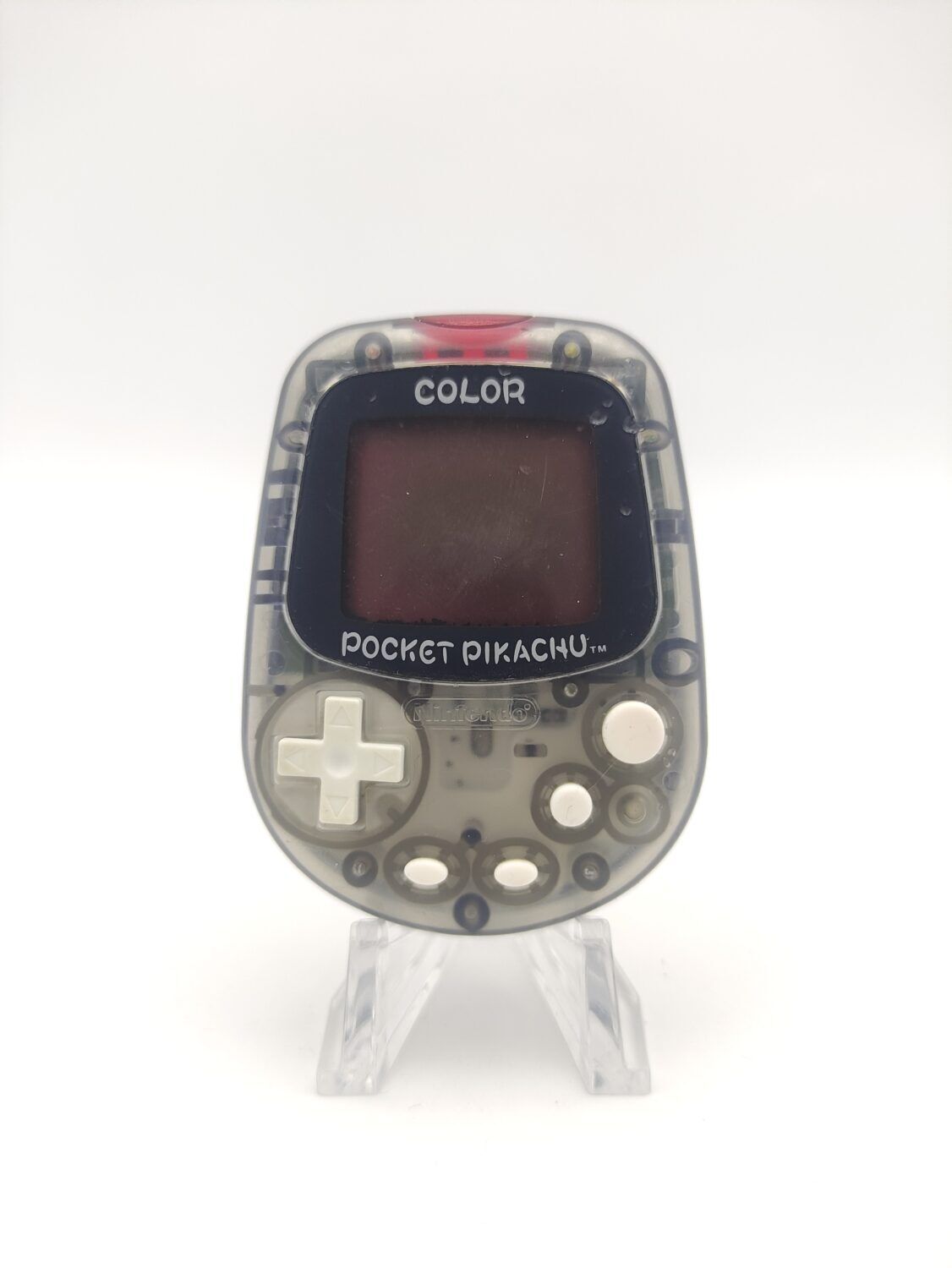 Nintendo Pokemon Pikachu Pocket Color Game Grey Pedometer