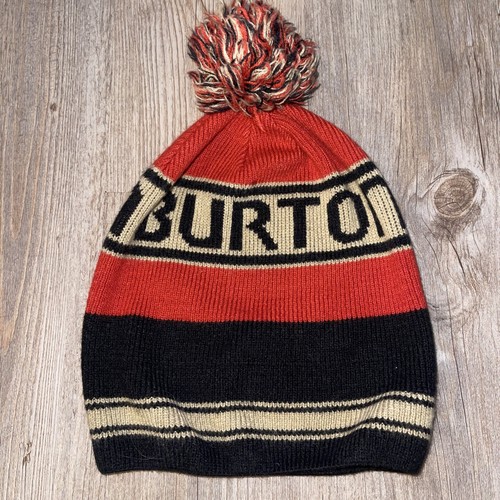 Burton Snowboard Ski Vintage Hat Beanie 