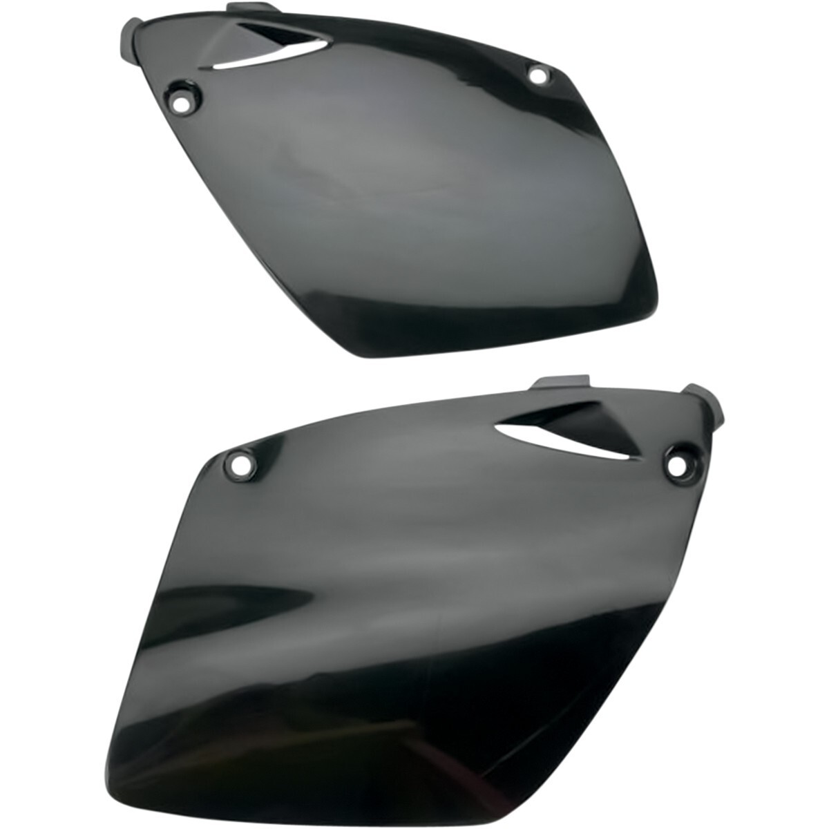 Ufo côtés arrière KTM ouïes de carrosserie noire pour moto