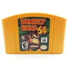 Vintage Donkey Kong 64 Nintendo N64 Video Game Cartridge Only Yellow US E Ape